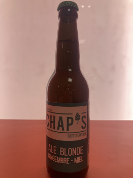 Bière Blonde Gingembre Miel CHAP'S