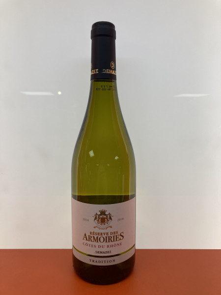 AOP COTES DU RHONE Blanc Réserve des Armoiries Vignobles Demazet 75 cl