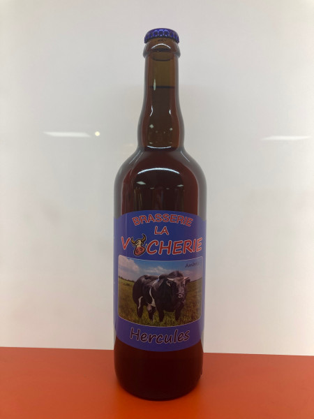 Bière La Vacherie - HERCULES - Ambrèe 75cl - VP