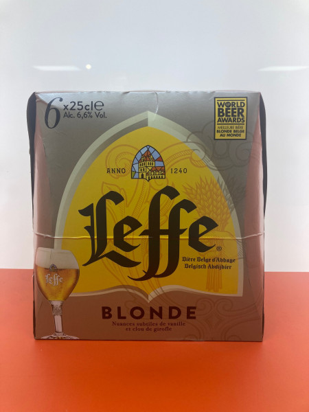 LEFFE 6.6° - PACK DE 6 Bouteilles