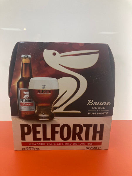 Bière Pelforth Brune - 25cl - VP - CP6